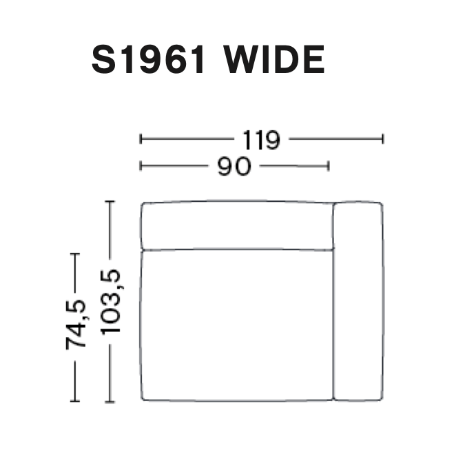 Mags Soft Module S1961 Wide Right End