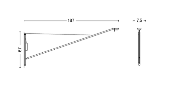 Fifty-Fifty Wall Lamp