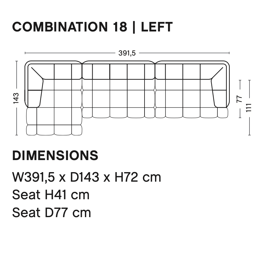 Quilton Combination 18 LEFT