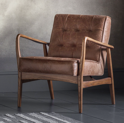 Pull Armchair Leather