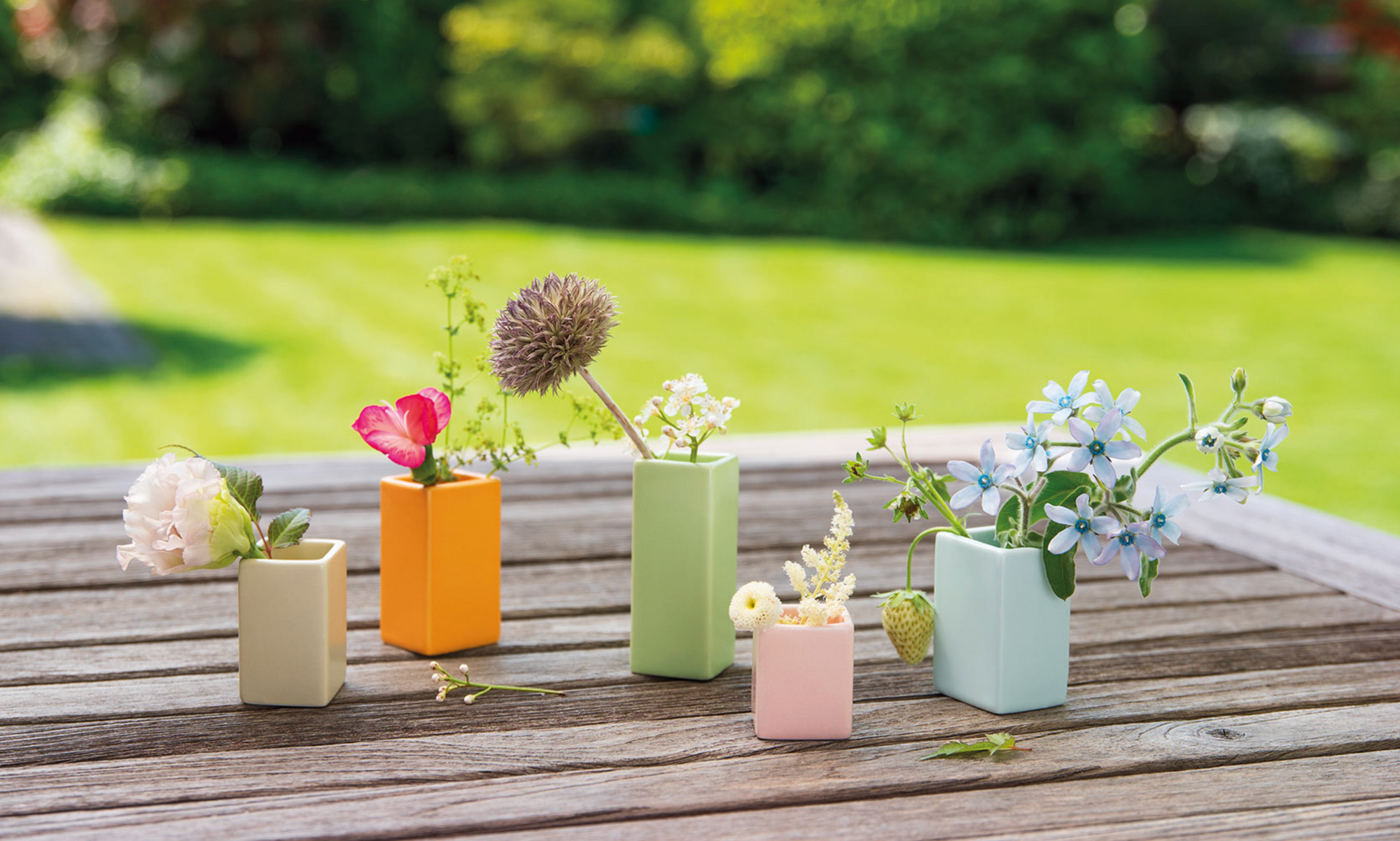 Mini Vases, set of 5