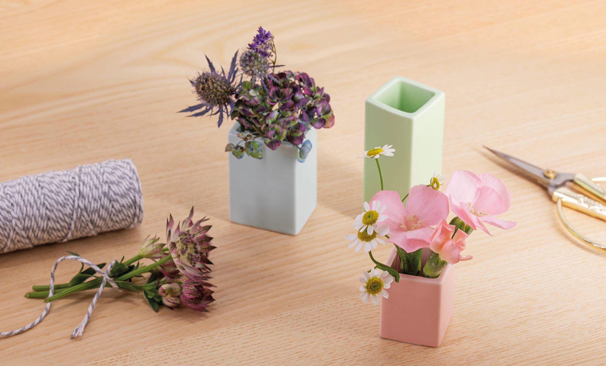 Mini Vases, set of 5