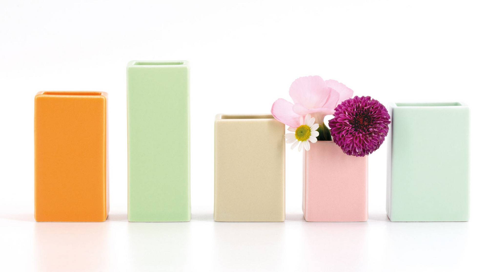 Mini Vases, set of 5