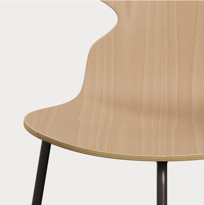 Ant Chair, 3 legs Model 3100, Natural Veneer
