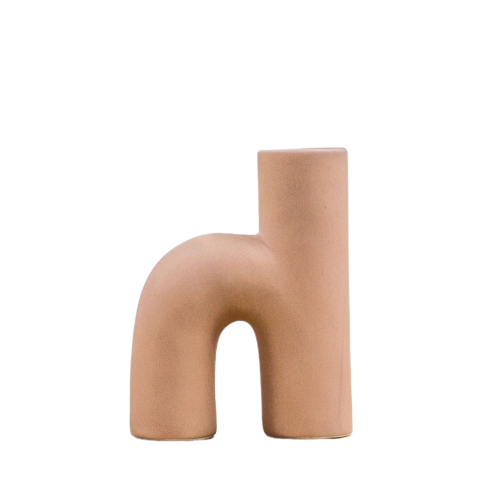 Ovi Vase Beige