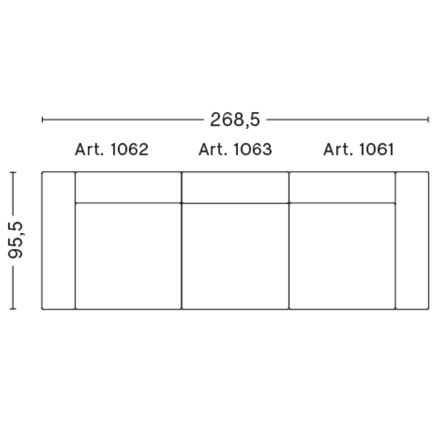 Mags 3 Seater Combination 1