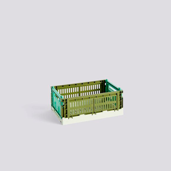 Olive / Dark Mint Colour Crate Mix Small
