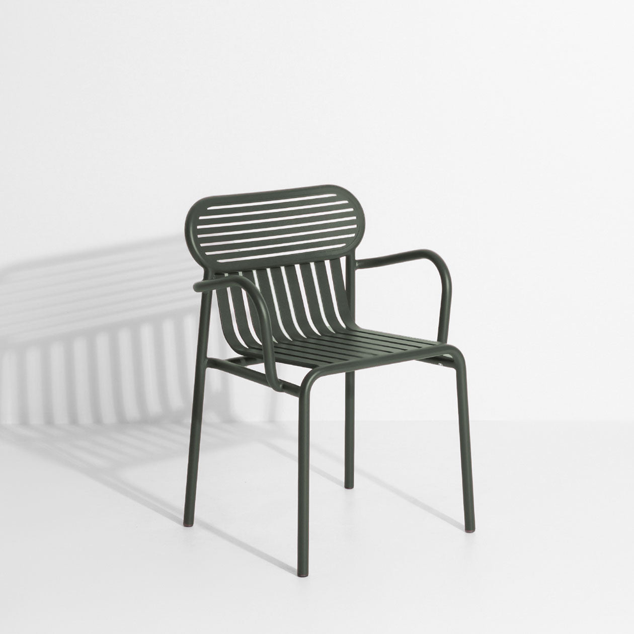 WEEK-END Garden Chair With Armrest / Bridge